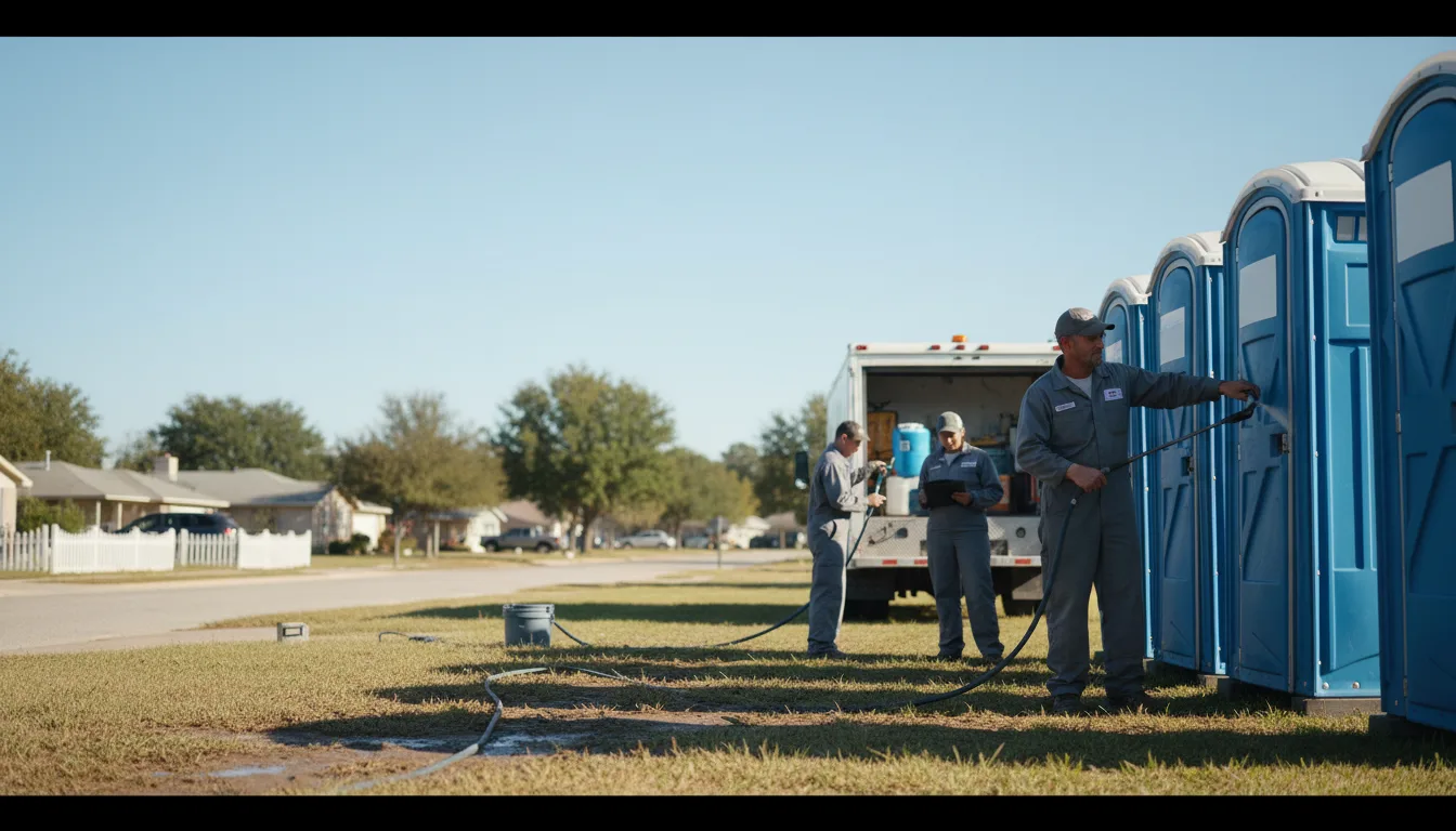 Long-Term Portable Toilet Rental in Marion, OH near me